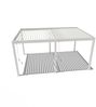Weide Deluxe | Pergola Voll Aluminium freistehend | 3,6 x 5,3 M | Lamellendach weiß Bild 3
