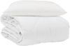 vidaXL Sommerdecke mit Kissen 2 pcs Weiß Mikrofaser 3376404 Bild 2