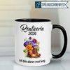 Momentals Tasse Rentnerin 2026 – „Ich bin dann mal weg“ – Geschenk Renteneintritt Frau, Gratis Versand · Links-&Rechtshänder · Spülmaschinenfest Bild 2
