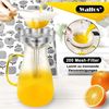 Walfos Trichter Edelstahl 200 Mesh Filter Jam Straining 2 abnehmbaren Sieben Bild 4