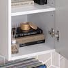 Universalschrank Wido Weiß/Sonoma 30.2 x 120 cm mit einer Tür Vicco Bild 4