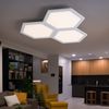 LED Deckenleuchte, opal, 3 flammig, modern, L 52cm Bild 5