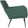 vidaXL Sitzbank Dunkelgrün 108 x 79 x 79 cm Samt [351384] Bild 4
