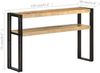 Konsolentisch, Beistelltisch, Konsole 120x30x75 cm Raues Mangoholz Bild 5