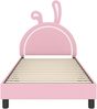 vidaXL Kinderbettgestell mit Kopfteil Rosa 80 x 200 cm PU 42011197 Bild 5