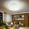 LED Deckenleuchte, Kristalle, Fernbedienung, D 41 cm Bild 3