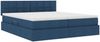 vidaXL Aufbewahrungsbett mit Matratze Blau 180 x 200 cm Kunstleder 3370930 Bild 5