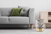 Hocker Gipsy 325 Hellblau / Gold Bild 2