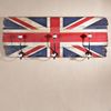 Flurgarderobe 30x80CM England Flaggen Aufdruck + Spruch Carry on Querformat Bild 4