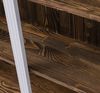 Landhausstil Holzregal Salzburg, weiß-braun Bild 3