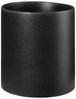 ASA Selection haruko Übertopf Black Iron, Blumentopf, Pfanzentopf, Pflanzkübel, Blumenkübel, Steingut, Schwarz Matt, H 23 cm, 64056174 Bild 3