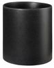 ASA Selection haruko Übertopf Black Iron, Blumentopf, Pfanzentopf, Pflanzkübel, Blumenkübel, Steingut, Schwarz Matt, H 23 cm, 64056174 Bild 4