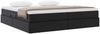 vidaXL Aufbewahrungsbett mit Matratze Schwarz 200 x 200 cm Kunstleder 3370178 Bild 3