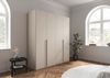 LeGer Home by Lena Gercke Kleiderschrank Schrank Garderobe Ankleide Schlafzimmer Flur SERINA Eyecatcher (3 verschiedene Ausstattungen BASIC/CLASSIC/PREMIUM (inkl. SOFT-CLOSE) in 6 Breiten (101 - 401 cm) mit Front Glas oder Dekor MADE IN GERMANY Bild 2