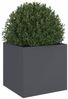 vidaXL Pflanzkübel Anthrazit 49x47x46 cm Stahl 841563 Bild 4
