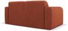 Micadoni Sofa Molino 2-Sitzer Strukturierter Stoff Orange Bild 3