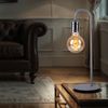 2er Set Tischlampe, nickel matt, grau, Höhe 43,8 cm Bild 5
