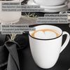 SÄNGER Porzellan Kaffeebecher Marlo Black Rim 6-teilig ALT (LIMITED EDITION) Bild 5
