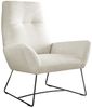 KAWOLA Sessel BISA Cord cremeweiß 102 x 81 x 82 cm Bild 3