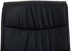 2er Set Stühle KARO - 105x49x60cm, Schwarz Kunstleder Metall in Chromoptik Gestell Konferenzstuhl Wartezimmerstuhl Bild 5