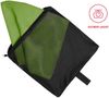 2 x fleuresse Sport Duschtuch 90x180 cm High-Tech-Reise Duschtuch 3450-5 grün Bild 3