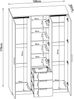 Kleiderschrank Eiselfing 176x120x52 cm 3 Schubladen [en. casa] Bild 3