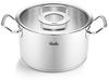Fissler Original-Profi Collection / Edelstahl-Kochtopfset, 5-teilig, Töpfe mit Glas-Deckel (3 Kochtöpfe,1 Bratentopf 1 Servierpfanne) - Induktion Bild 3