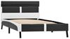 vidaXL Bettgestell mit LED Grau Kunstleder 90×200 cm, Mit Beleuchtung [280307] Bild 3