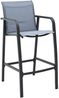 vidaXL 5-tlg. Gartenbar-Set Schwarz und Grau 3073575 Bild 2