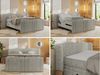 Elektrisch Boxspringbett Multipocket-Matratzen, elektrisch verstellbar, Polsterbett mit Bettkästen - FORTINA - 180 x 200 cm - Beige Struktur - H4 Bild 2