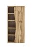 Midischrank >Kaprun< (B/H/T: 60x130x35 cm) in wotaneiche - 60x130x35 (BxHxT) Bild 2