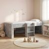 vidaXL Hochbett für Kinder Beton 203 x 101,1 x 68,5 cm Holzwerkstoff 3422550 Bild 3