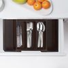 Relaxdays Besteckeinsatz Bambus dunkelbraun Bild 5