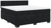 vidaXL Boxspringbett mit Matratze Schwarz 180x200 cm Samt 3286374 Bild 2