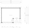 Gartenhaus Home Office Sam 70 Grau Bild 2