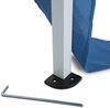 CASARIA® 'Capri' Pop-Up Faltpavillon inklusive Tasche, wasserdicht, UV-Schutz 50+, Stahl / Polyester, Blau, 3x6 m Bild 3