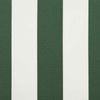 vidaXL Markisenersatzstoff Grün und Weiß 450 x 350 cm Polyester 3444466 Bild 3