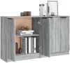 Sideboards 2 Stk. Grau Sonoma 60 x 30 x 70 cm Holzwerkstoff [3115778] Bild 5
