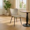 Esszimmerstuhl COLON - Stoff Taupe 50x58x80 cm | Essstühle Esszimmerstühle Küchenstühle Wohnzimmerstühle Bild 3