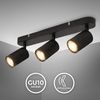 B.K.Licht LED Deckenspot LED Deckenlampe 39cm 3-flammig Spots schwenkbar - BKL1579, ohne Leuchtmittel, 2700K - Extra-Warmweiß, Schwenkbar, GU10 Fassung Bild 5