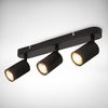 B.K.Licht LED Deckenspot LED Deckenlampe 39cm 3-flammig Spots schwenkbar - BKL1579, ohne Leuchtmittel, 2700K - Extra-Warmweiß, Schwenkbar, GU10 Fassung Bild 2