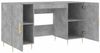 vidaXL Schreibtisch Betongrau 140x50x75 cm Holzwerkstoff 829536 Bild 5