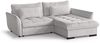 Beautysofa Ecksofa Caro, Lieferung beinhaltet die Einbringung in die Wohnung, 240 cm Corner Sofa, stilvoll Wohnzimmerecke, Bettfunktion Bild 2