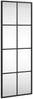 vidaXL Wandspiegel, Metall schwarz, 30x80 cm Bild 2