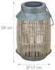 Solarlampe Rattan & Metall 10042554 Bild 4