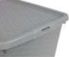 Aufbewahrungsbox 40 L Rattanoptik Dekobox Aufbewahrungskiste Allzweckbox Kiste Bild 4
