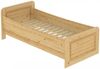 Erst-Holz Seniorenbett extra hoch 120x200 Einzelbett Holzbett Gästebett Massivholz Kiefer Bett 60. 42-12 oR Bild 4
