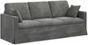 vidaXL Sofa Set 2 pcs Dunkelgrau 198 x 78 x 80 cm Samt 3407596 Bild 5