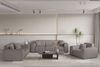 Sessel Designersessel CELES PREMIUM in Stoff Scala Taupe Bild 5