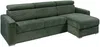 Vente-unique - VIZIR Sofa SamtStoff Grün - B 223 cm152 cm x H 110 cm95 cm x L 302 cm Bild 4